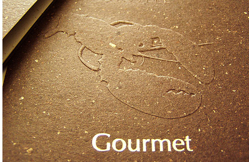 Weihnachts- und Menükarte