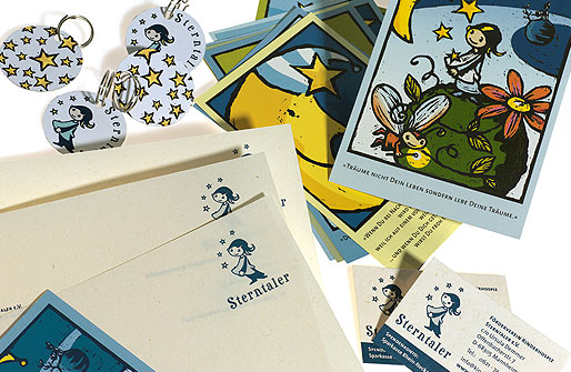 Geschäftsausstattung, Werbemittel