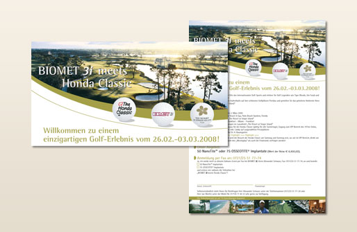 Flyer Biomet 3i "Honda Classic"
