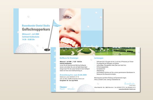 Werbemittel Busenbender Dental Studio 