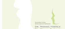 Flyer Zahnarztpraxis Dr. Haefele