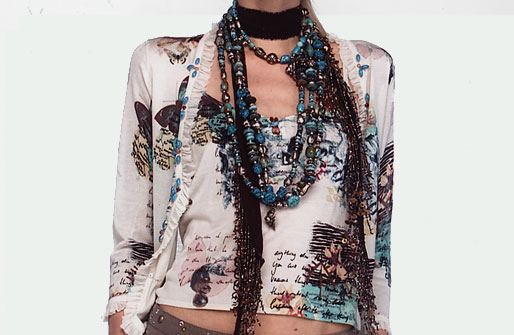 Platzierter Druck "Afrika"