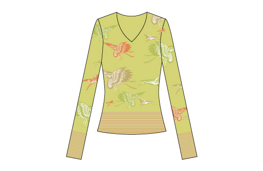 Platzierte Alloverdrucke