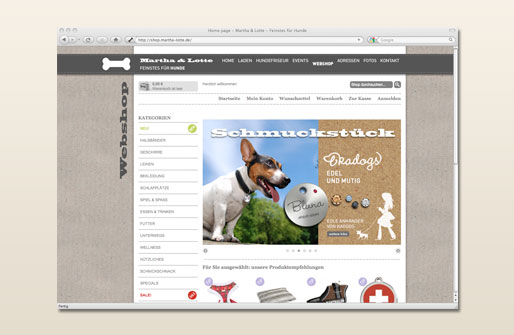 Online Shop Martha & Lotte